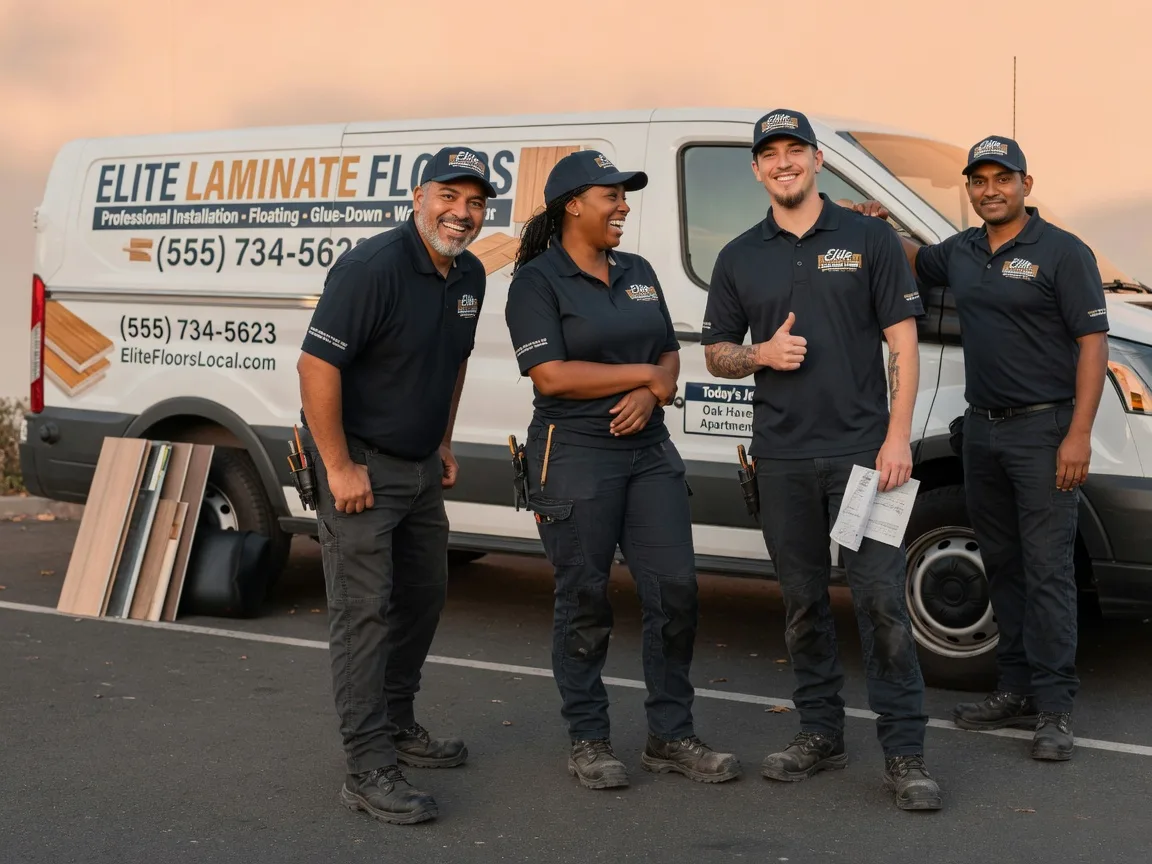 Laminate flooring installation company in Colcord, OK